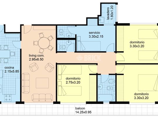BOYACA, AV. al 200 Piso 2