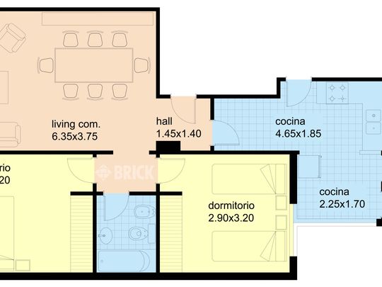 ZABALA al 2400 Piso 1