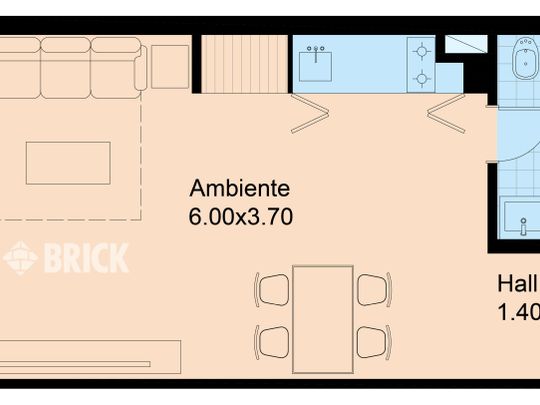AZCUENAGA al 1900 Piso 8