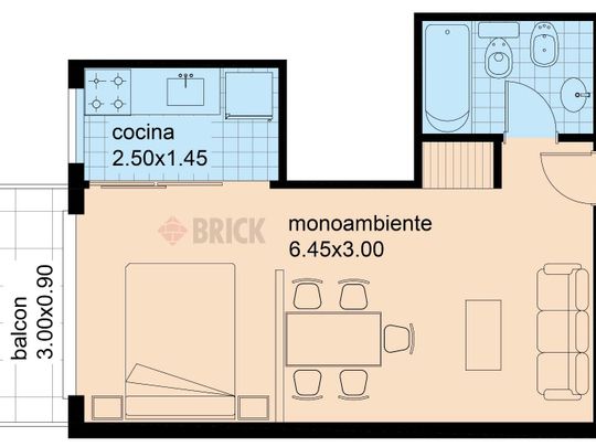 BELGRANO, AV. al 3600 Piso 10