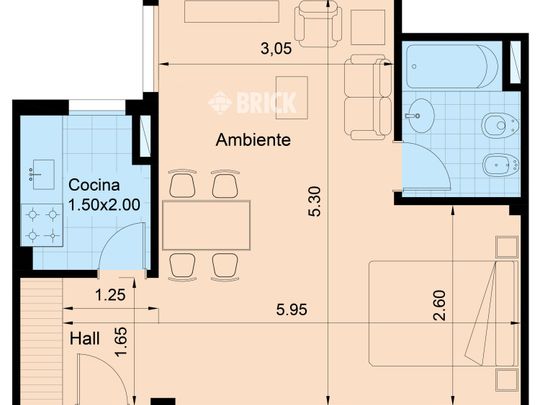 SUIPACHA al 700 Piso 4