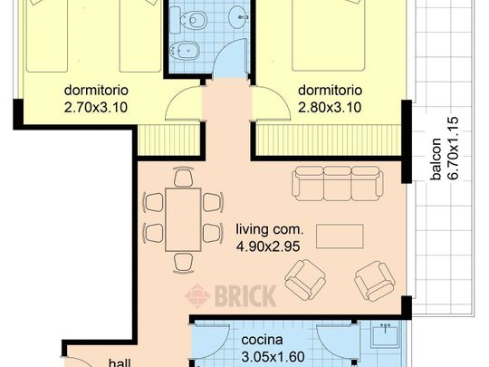 DARREGUEYRA al 2300 Piso 5