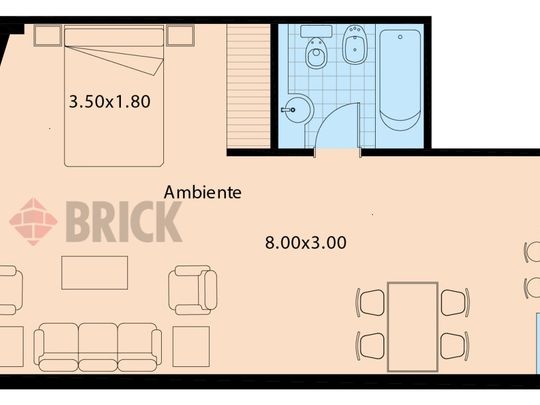 BRAVO, MARIO al 1100 Piso 3