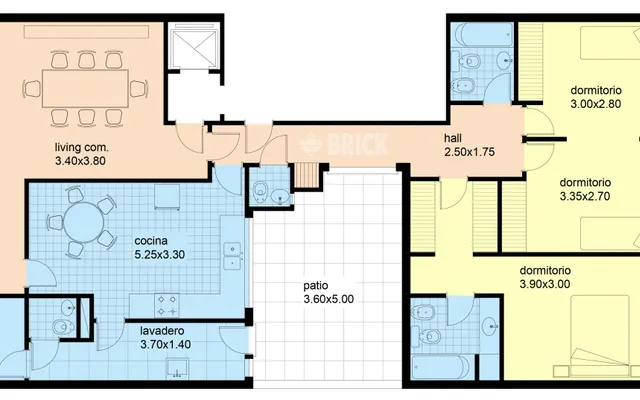 CUBA al 2500 Piso 1 2