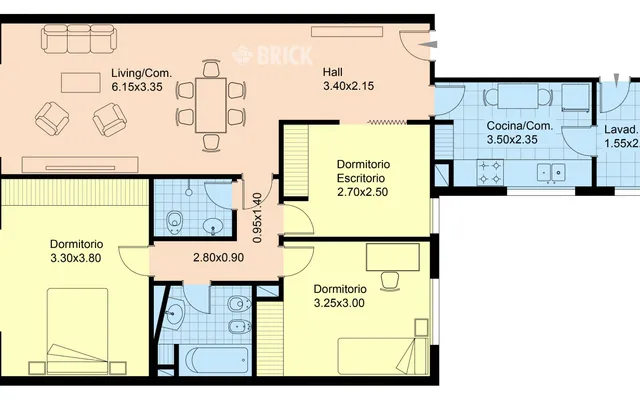 MITRE, BARTOLOME al 3400 Piso 3 2