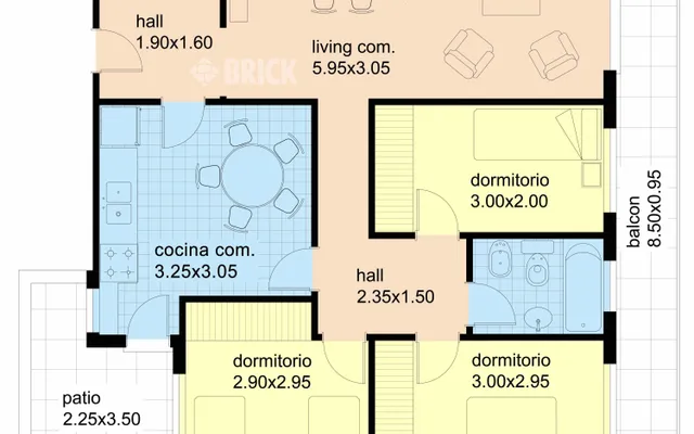 FRANKLIN al 2400 Piso 1 2