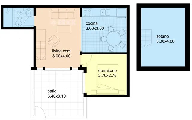 ALVAREZ THOMAS, AV. al 800 Piso PB 2
