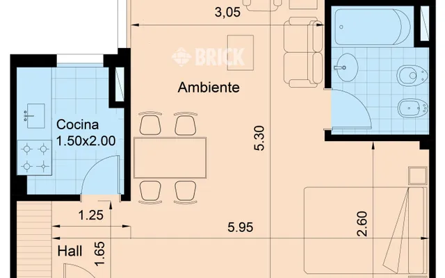 SUIPACHA al 700 Piso 4 2