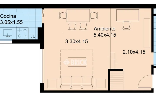 ACUÑA DE FIGUEROA al 1400 Piso 2 2