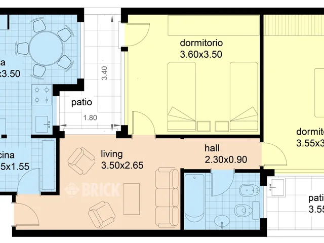 MORENO al 3300 Piso PB 2