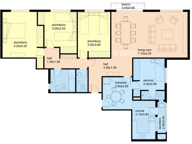 CABILDO, AV. al 1600 Piso 10 2