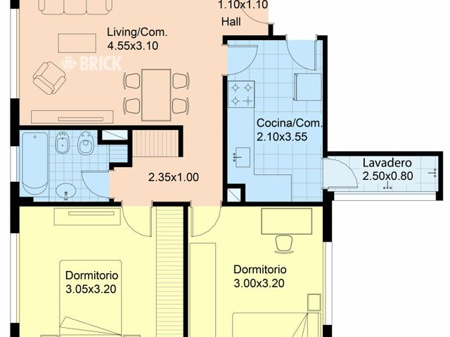 ALVEAR, MARCELO T. DE al 2400 Piso 7 2