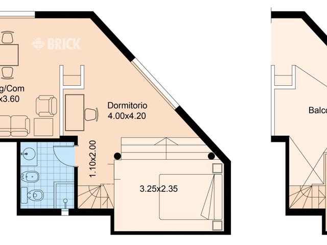 CIUDAD DE LA PAZ al 1900 Piso PB 2