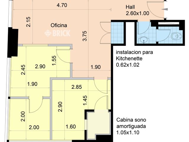 LAVALLE al 1500 Piso 1 2