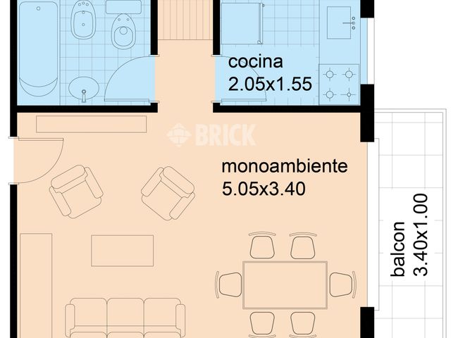 COLOMBRES al 400 Piso 6 2