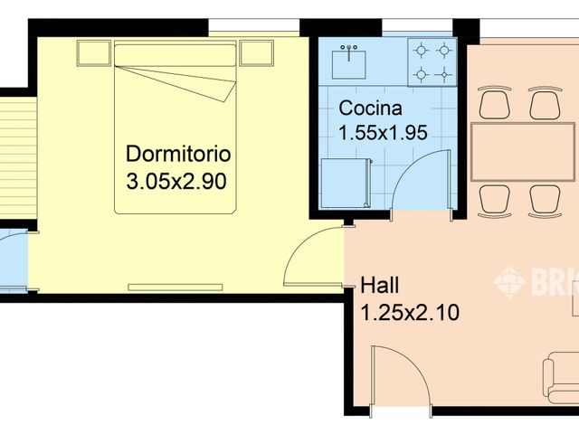 PEÑA al 2200 Piso 1 2