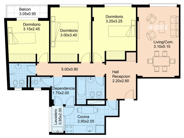CABILDO, AV. al 400 Piso 3 2