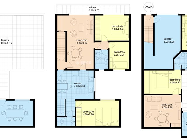 CHILE al 2500 Piso PB 2