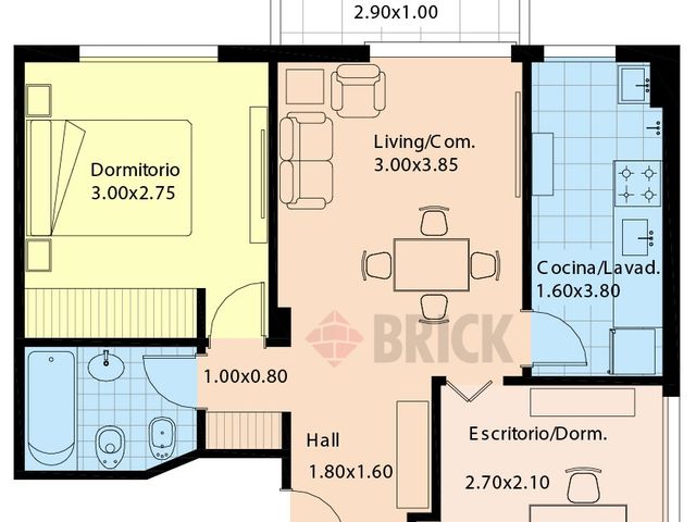 AVELLANEDA, AV. al 1800 Piso 6 2