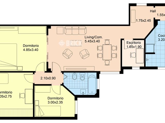 RIVADAVIA, AV. al 6200 Piso 2 2