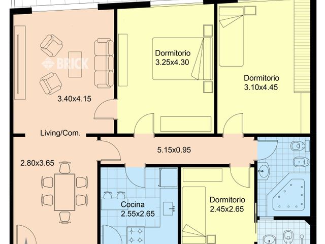 ENTRE RIOS, AV. al 1600 Piso 1 2