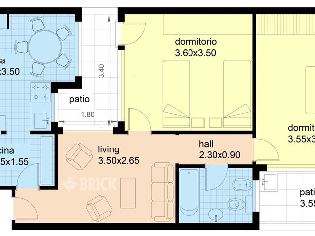 MORENO al 3300 Piso PB 2