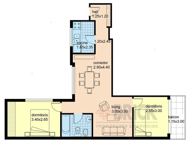 CHARCAS al 3100 Piso 8 2