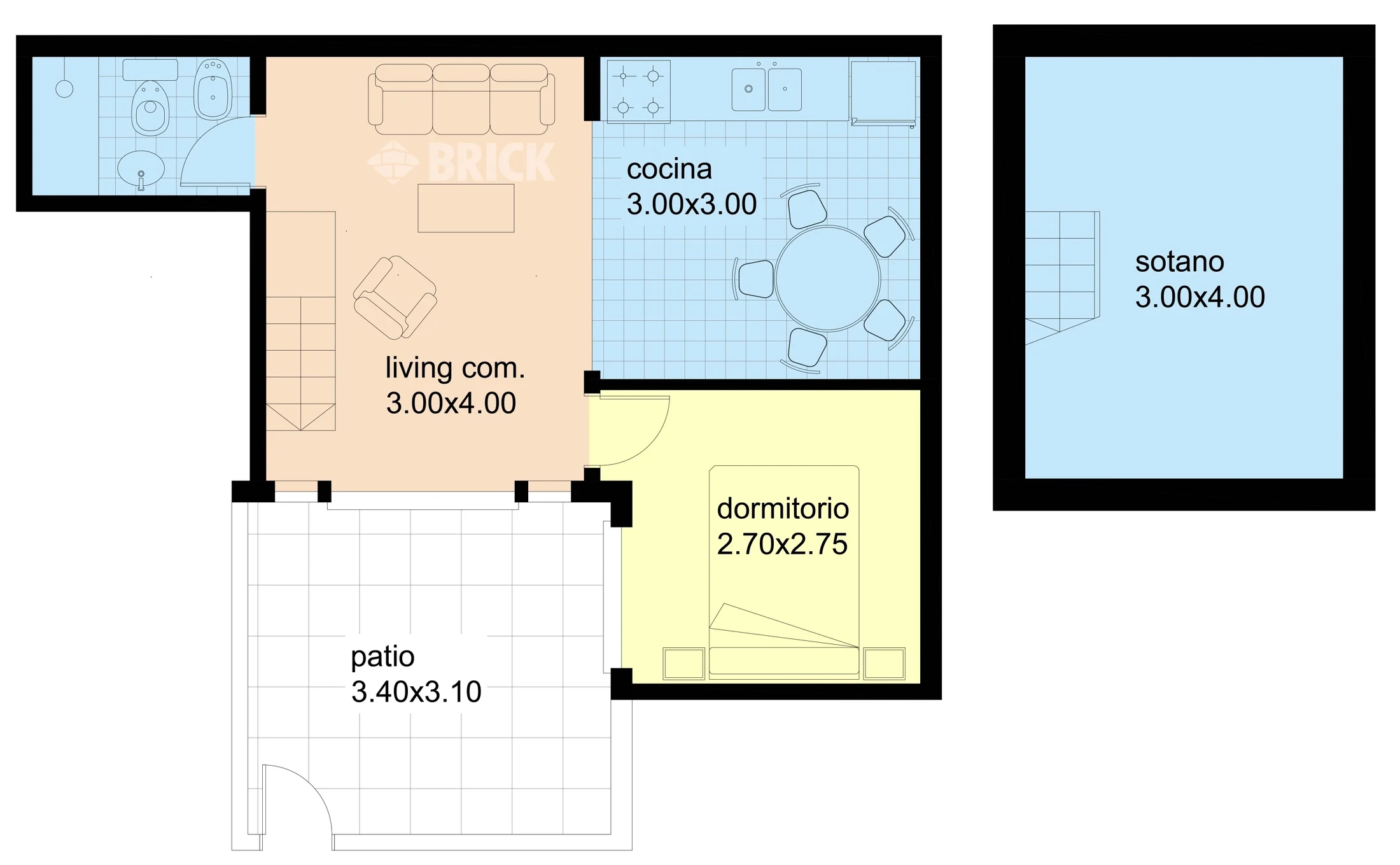 ALVAREZ THOMAS, AV. al 800 Piso PB 2