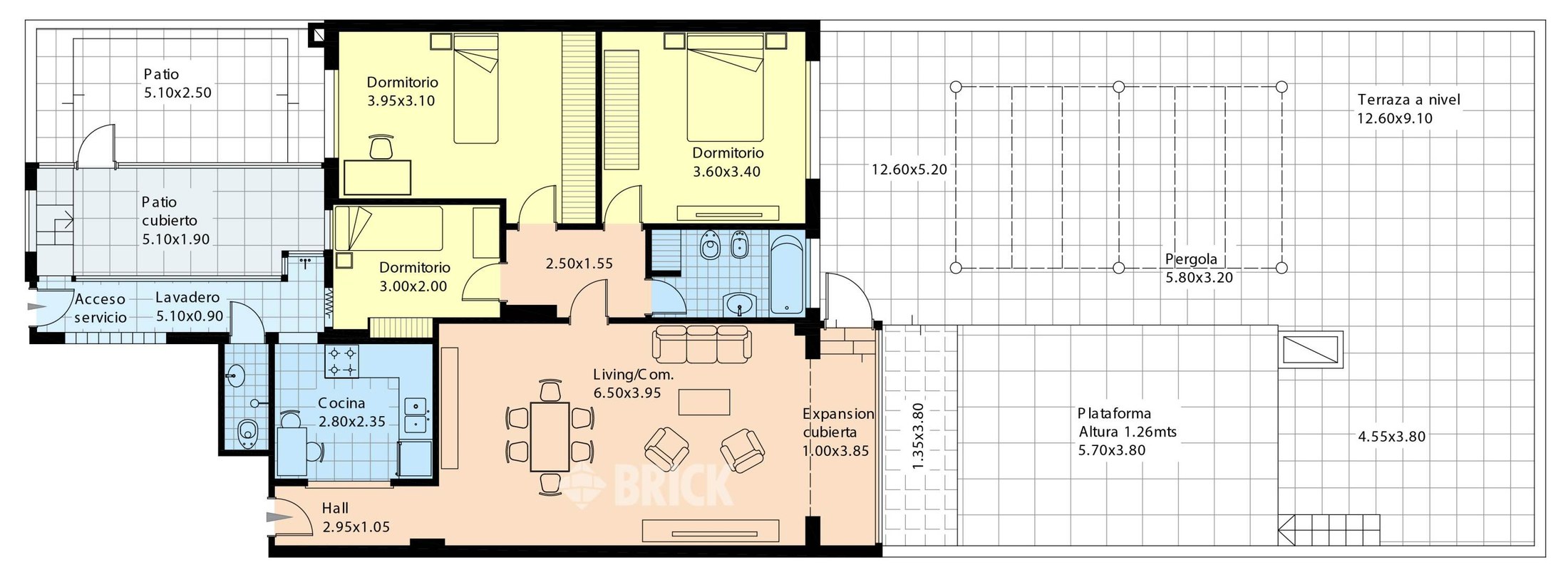 RIVADAVIA, AV. al 2200 Piso 1 2