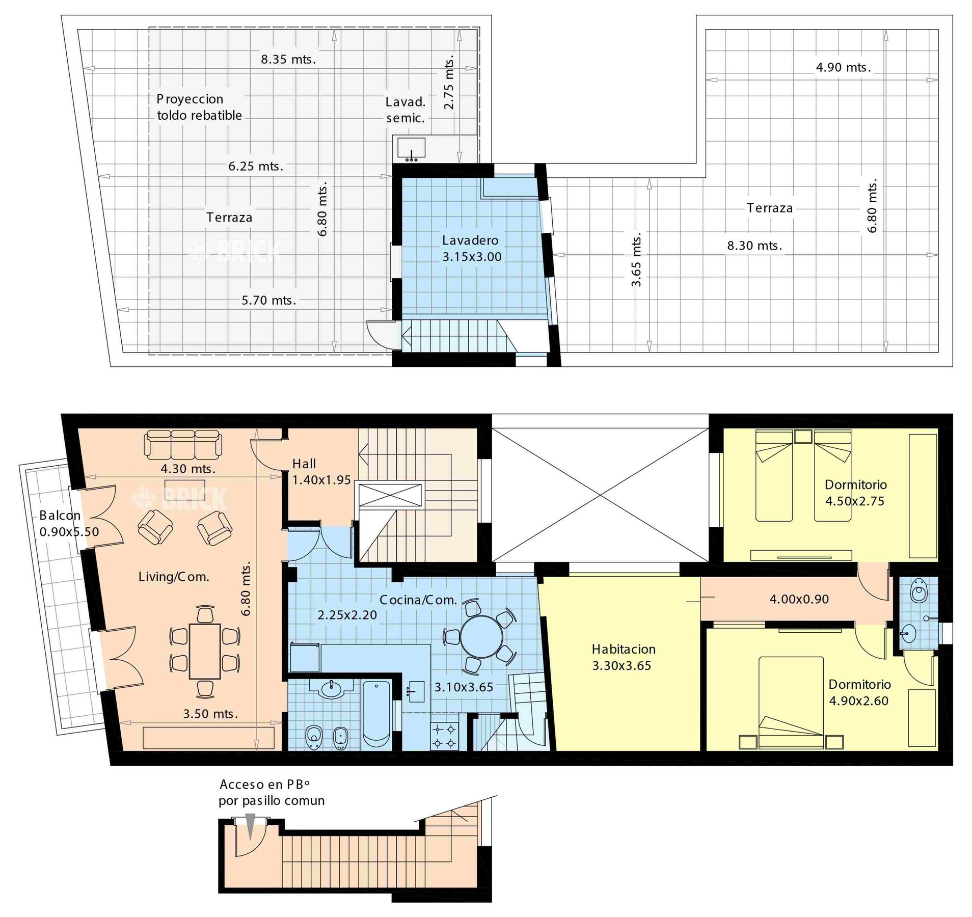 BRASIL, AV. al 1400 Piso 1 2