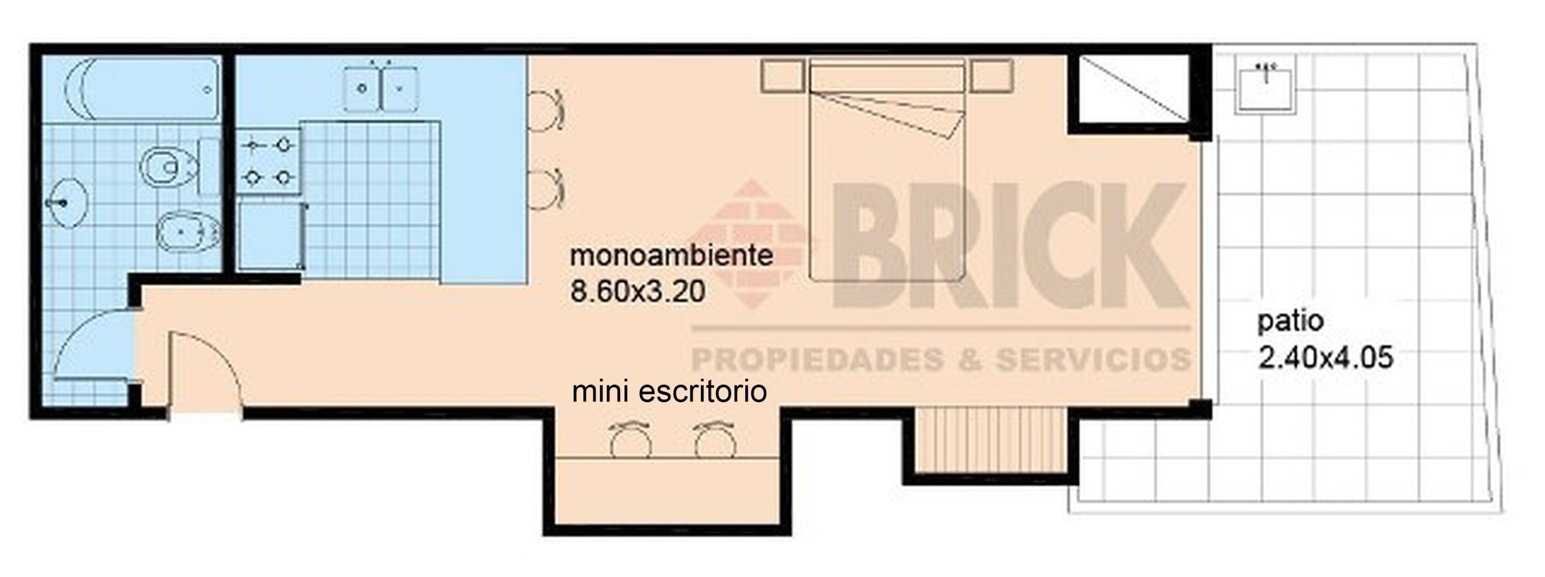 PARAGUAY al 3400 Piso PB 2