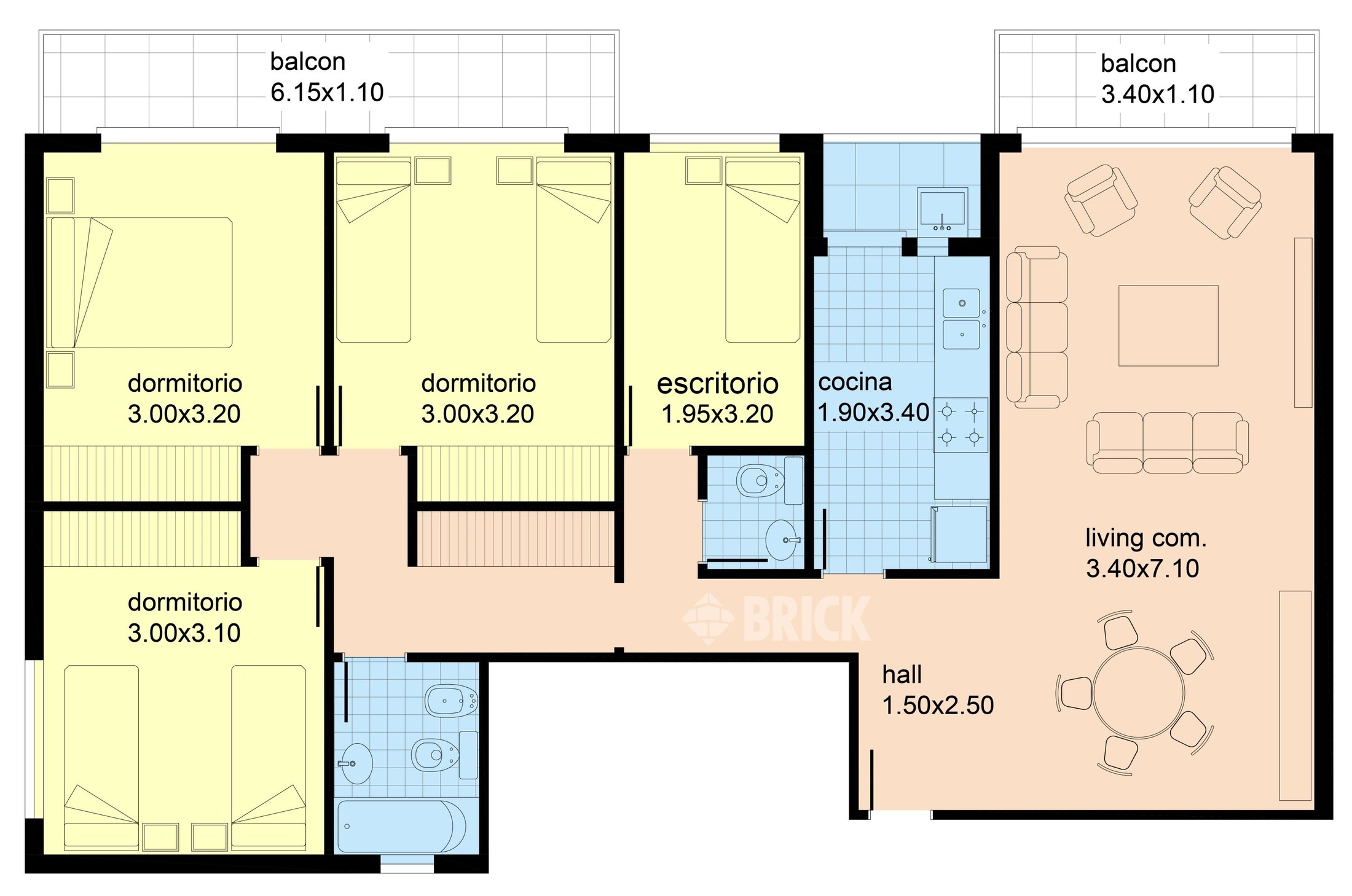 OLAZABAL al 2800 Piso 8 2