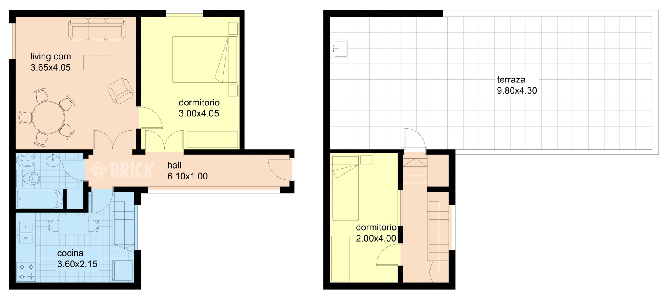 LOYOLA al 600 Piso 1 2