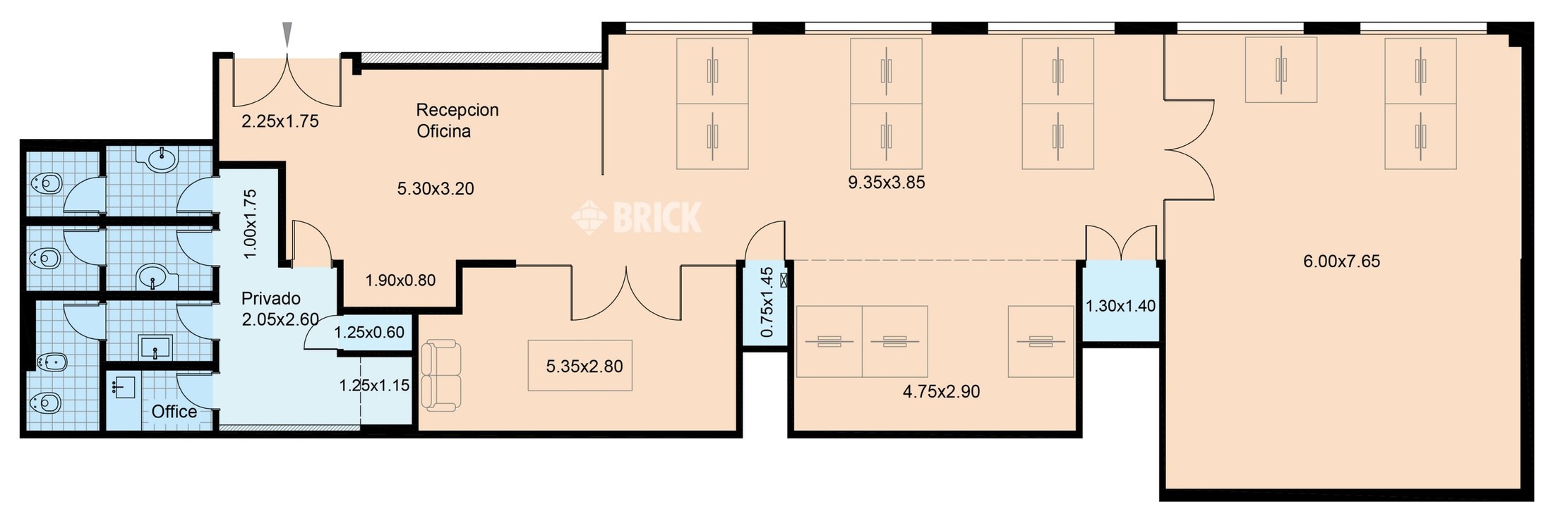 CORRIENTES, AV. al 1300 Piso 2 2