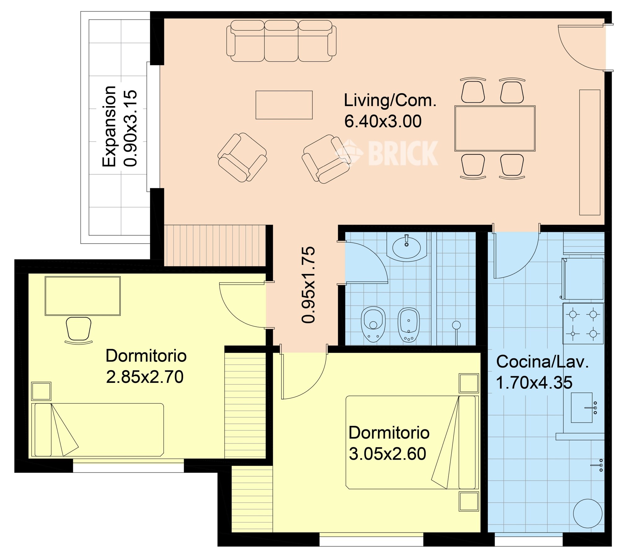 MONTEVERDE, AV. al 2400 Piso PB 2