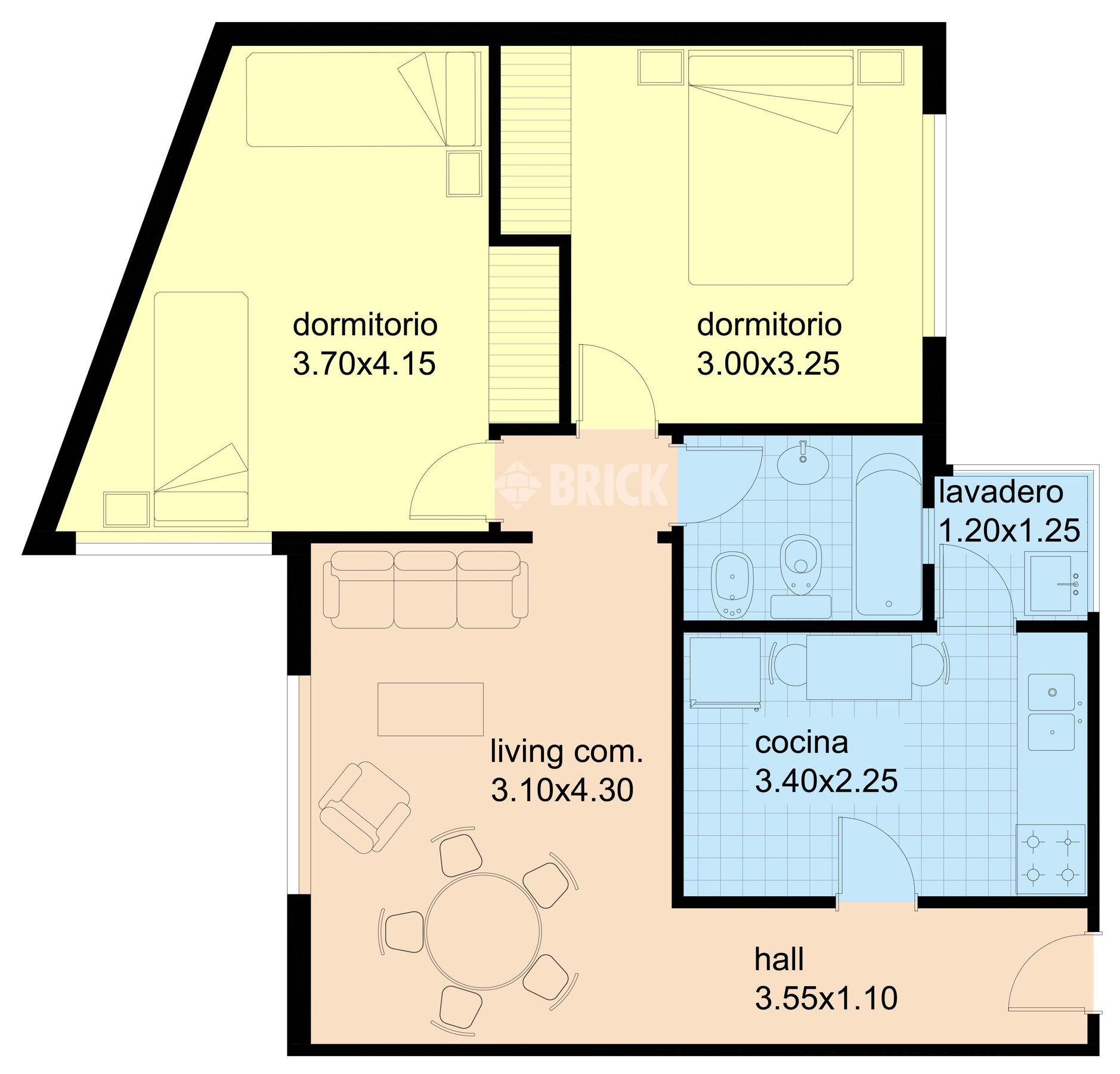 ACOSTA, MARIANO al 800 Piso 2 2