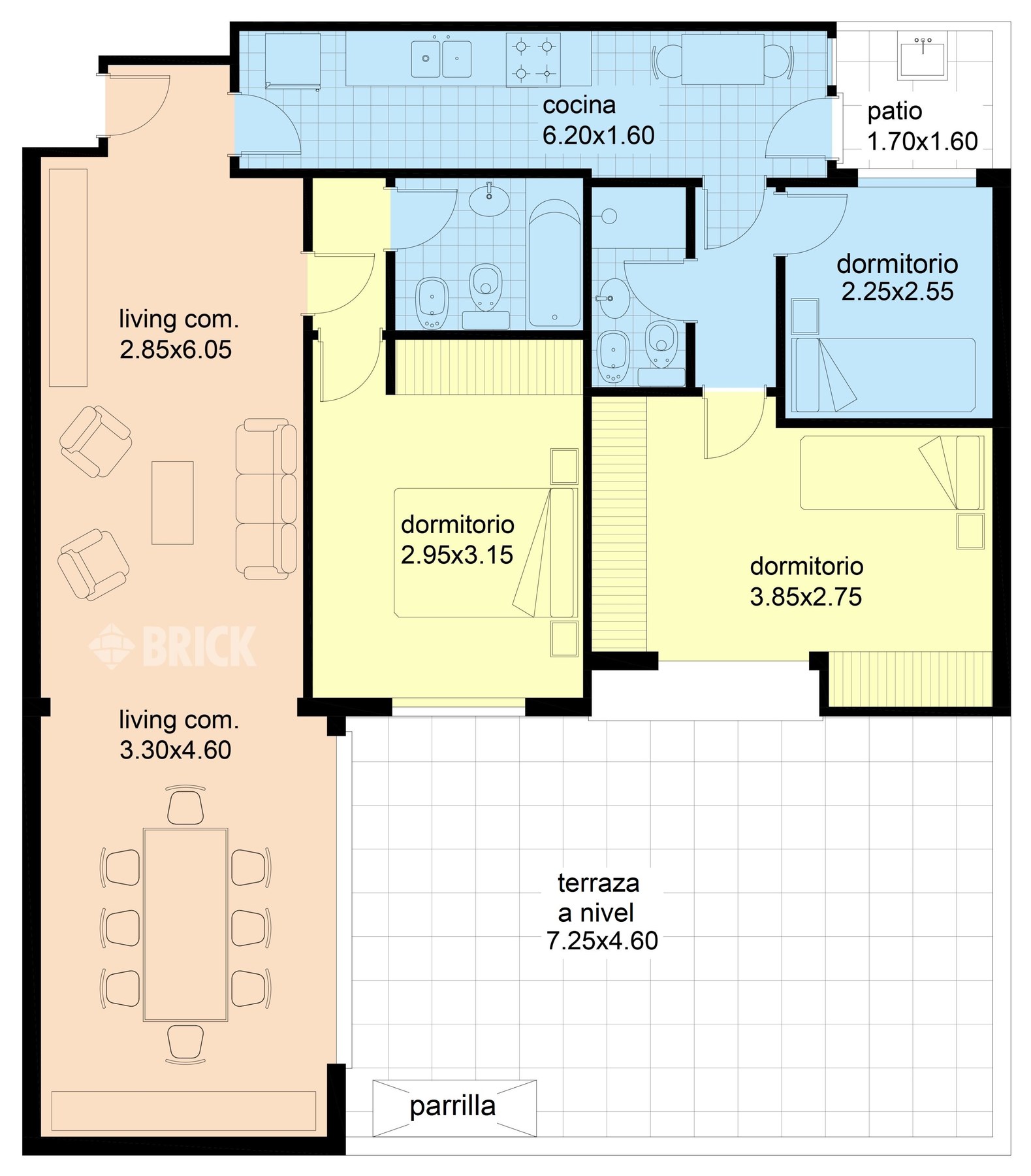 PARAGUAY al 4600 Piso 1 2
