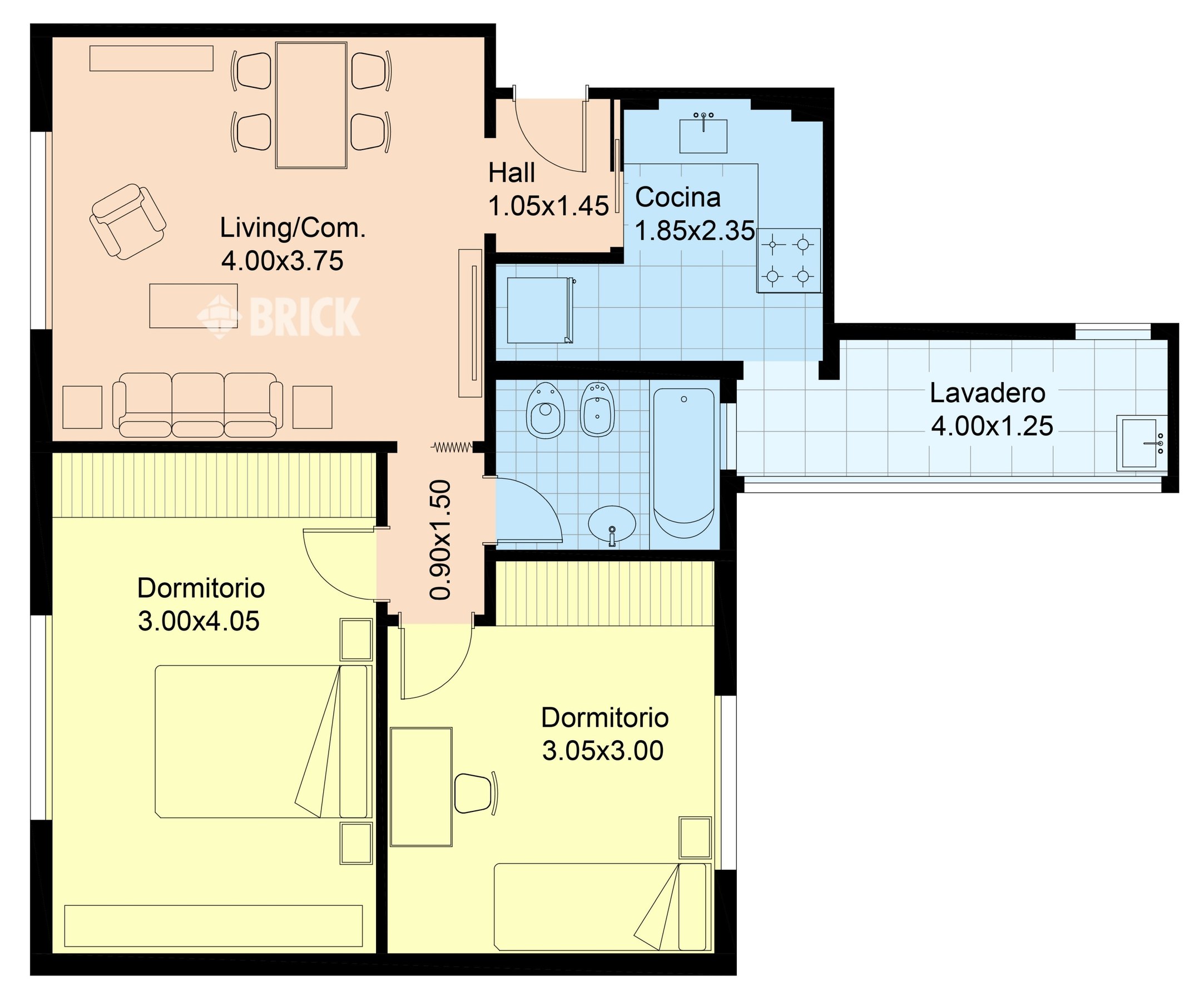 YRIGOYEN, HIPOLITO al 2900 Piso 9 2