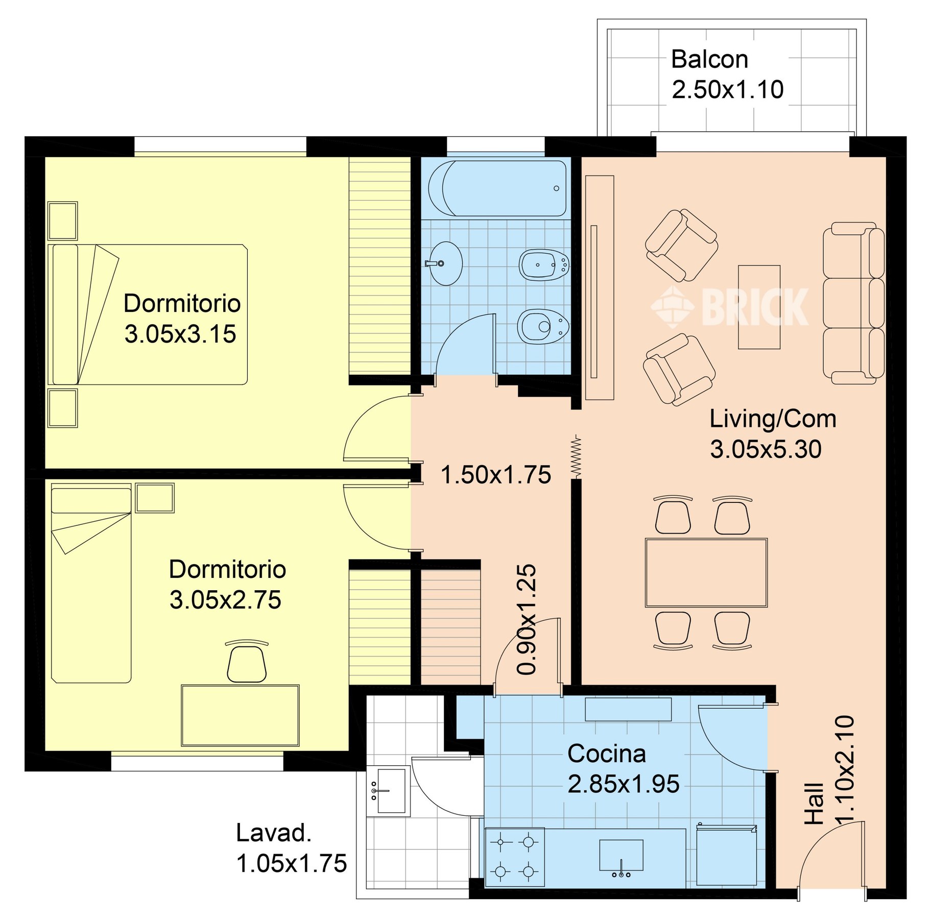 THAMES al 2100 Piso 4 2