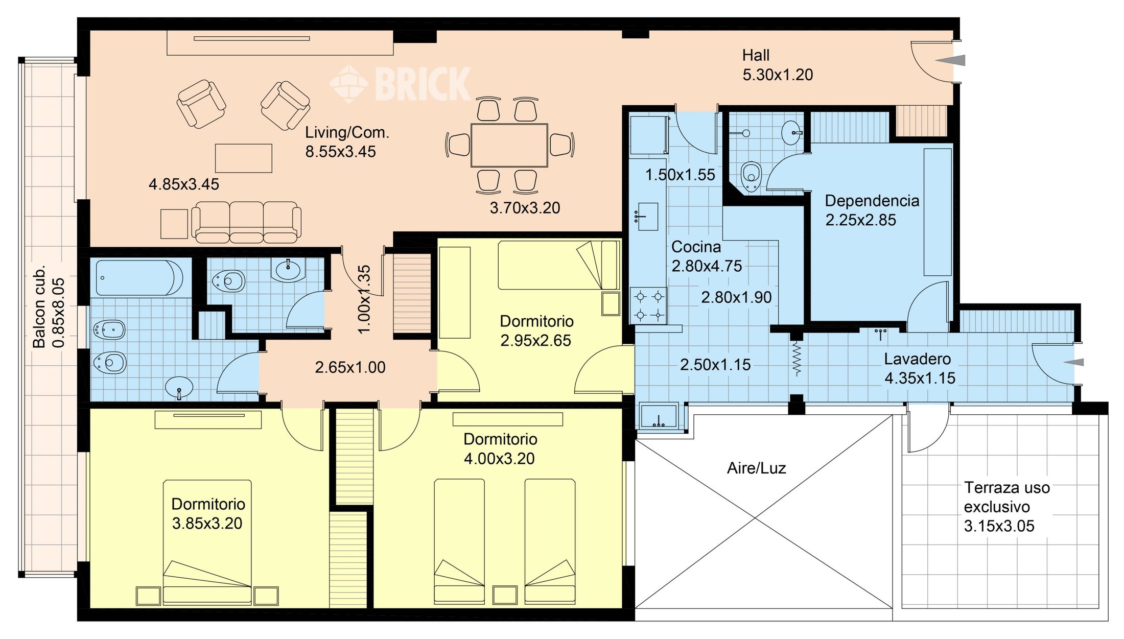 AZCUENAGA al 1000 Piso 1 2