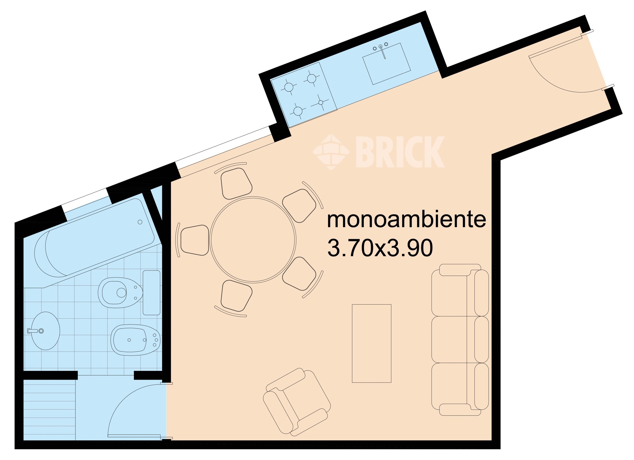 PERON, EVA, AV. al 1500 Piso 5 2