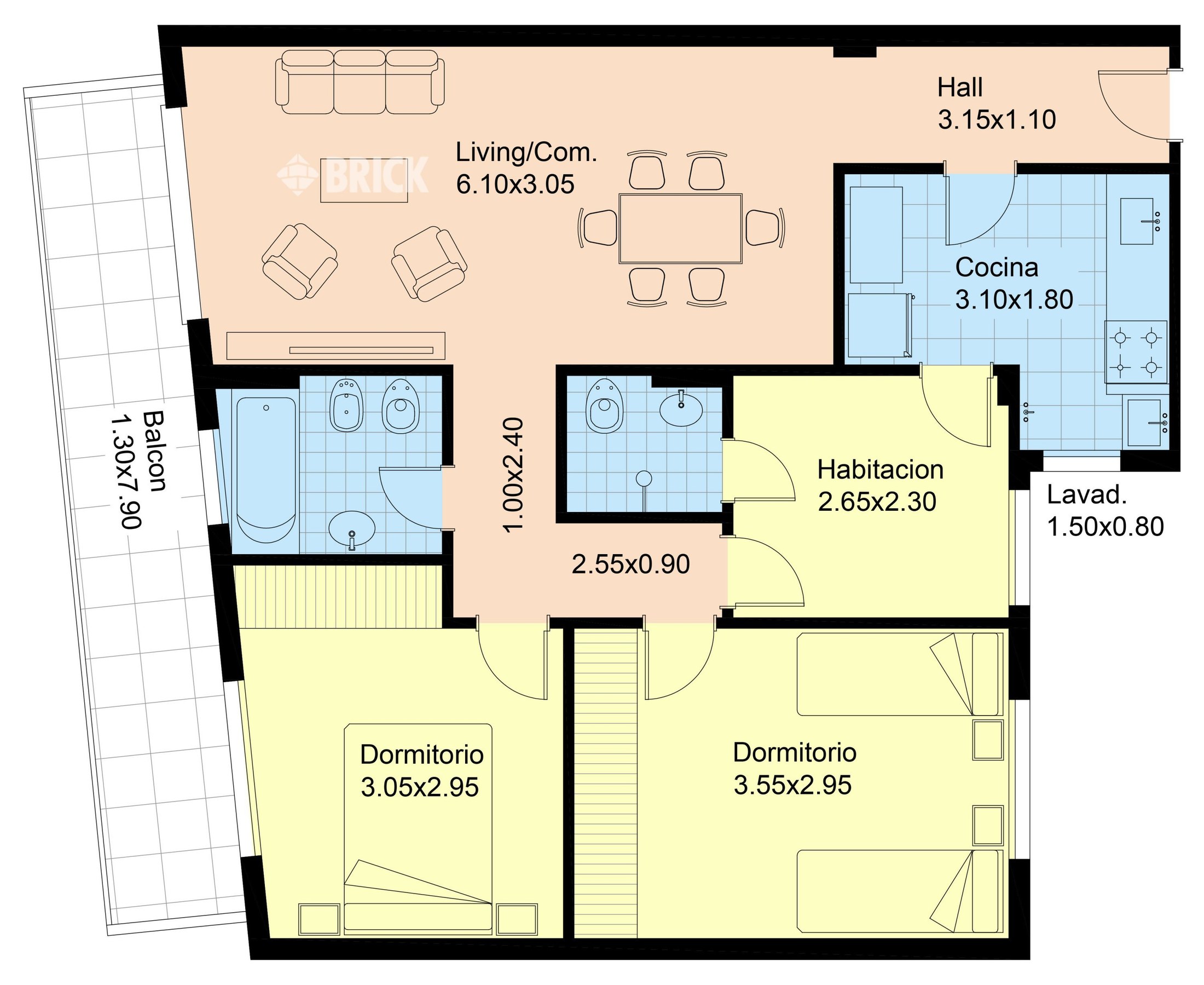 SALGUERO, JERONIMO al 1700 Piso 2 2
