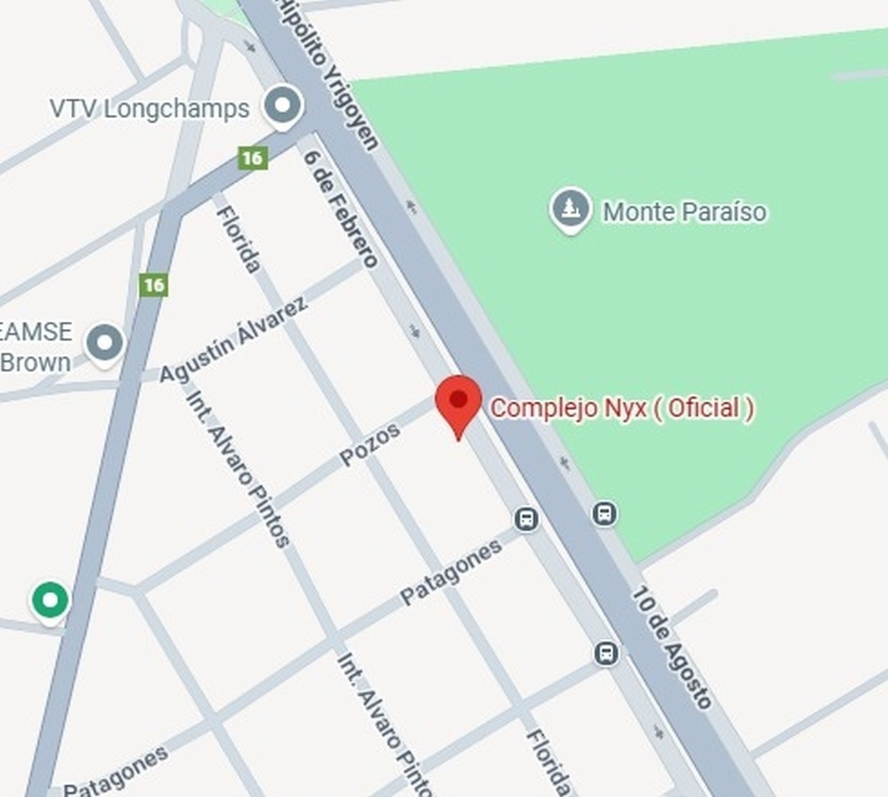 YRIGOYEN, HIPOLITO, AV. al 16000 2