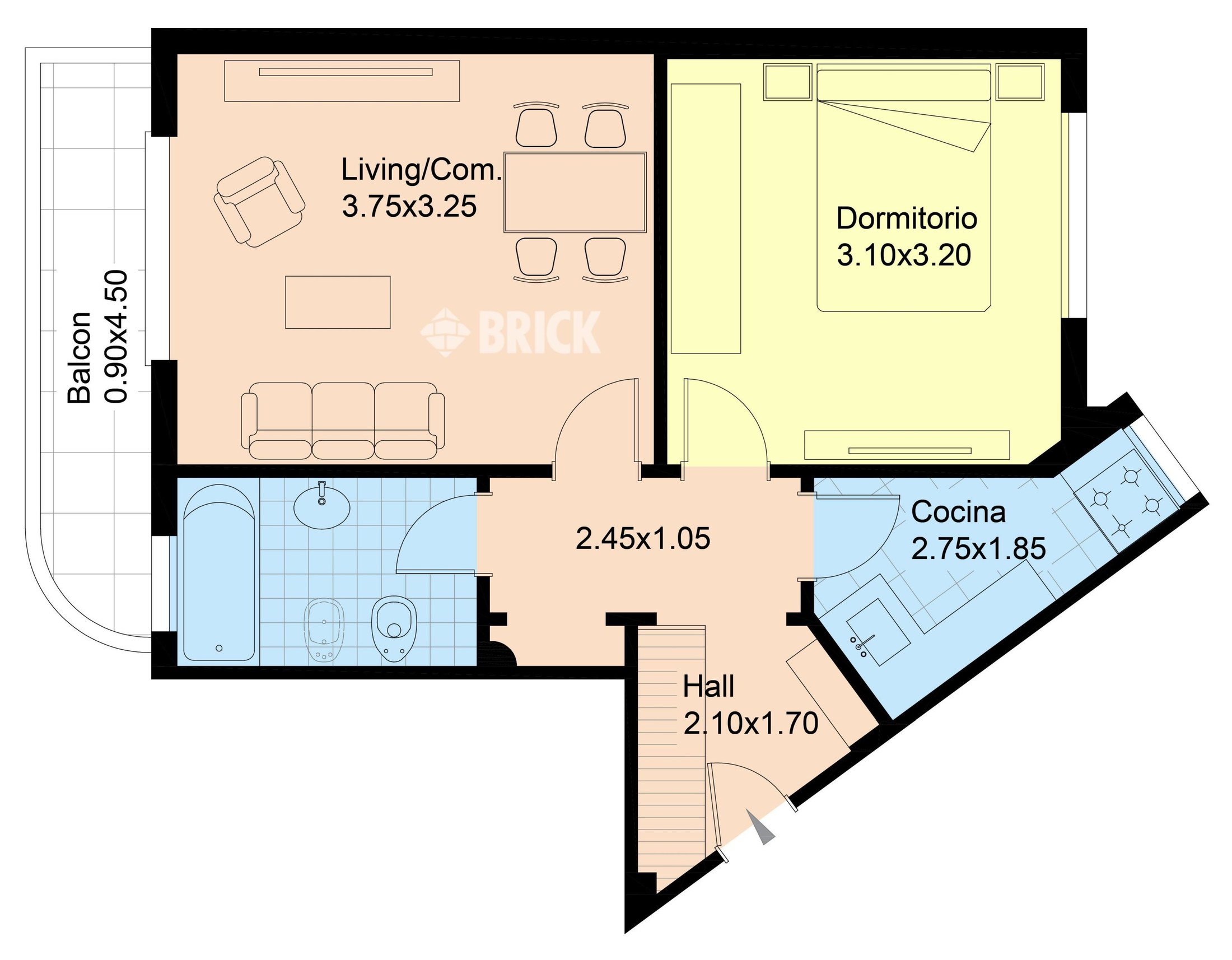 MONROE al 1300 Piso 1 2