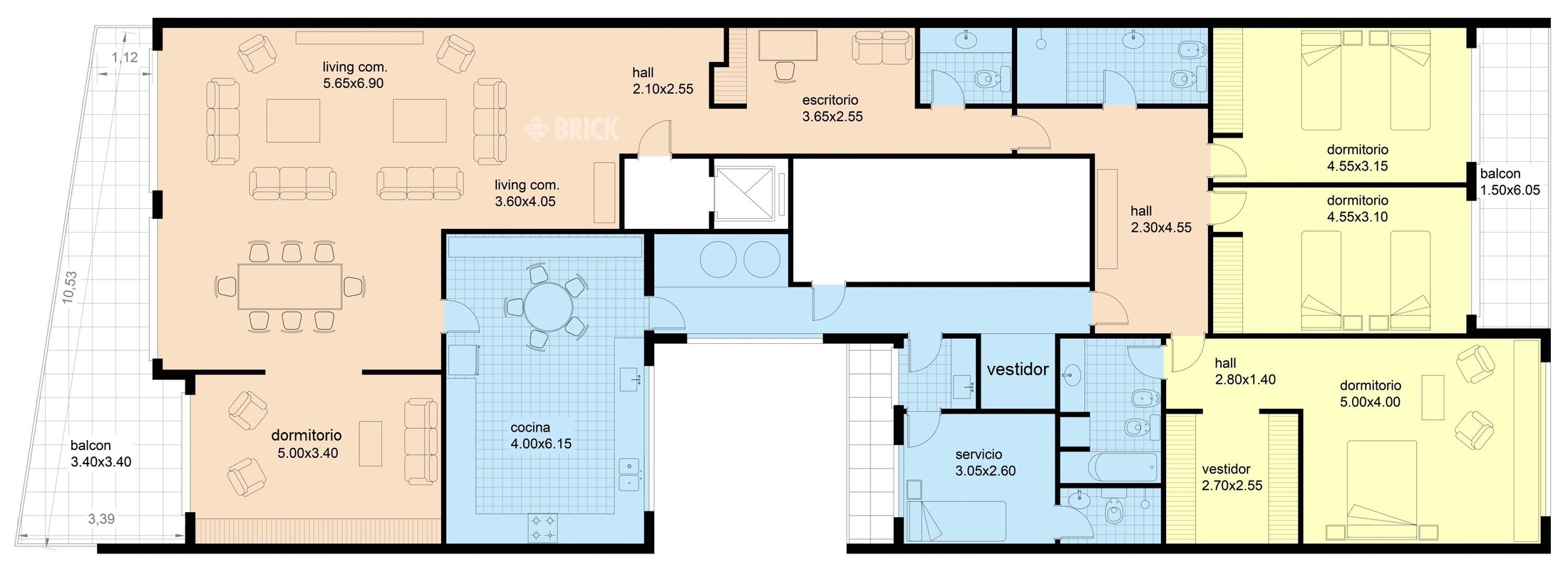 ALBERDI, JUAN B., AV. al 1000 Piso 6 2