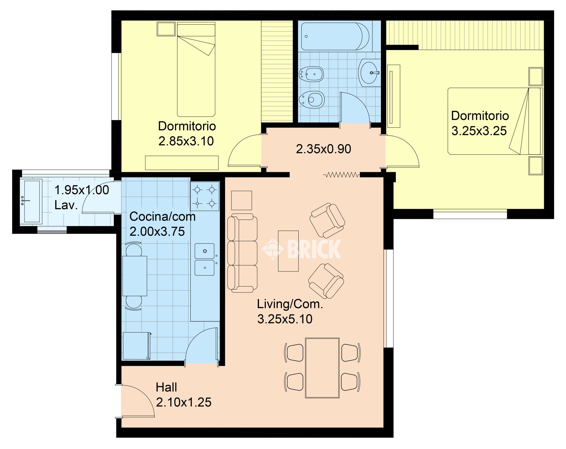 JUSTO, JUAN B., AV. al 2200 Piso 2 2