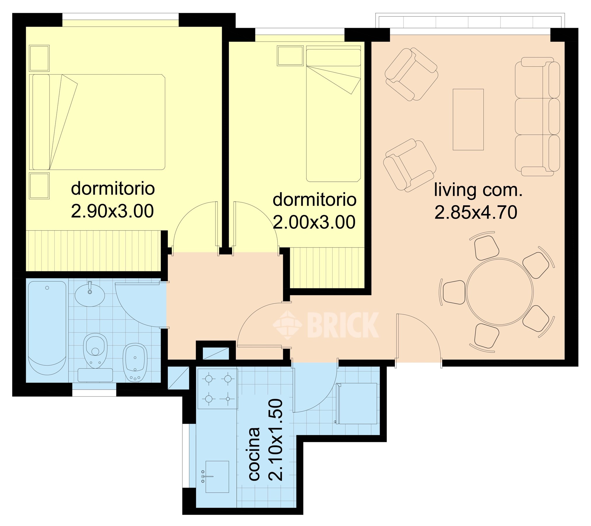 AUSTRIA al 2500 Piso 7 2